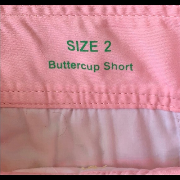SOLD Lilly Pulitzer Buttercup Shorts - Picture 3 of 3
